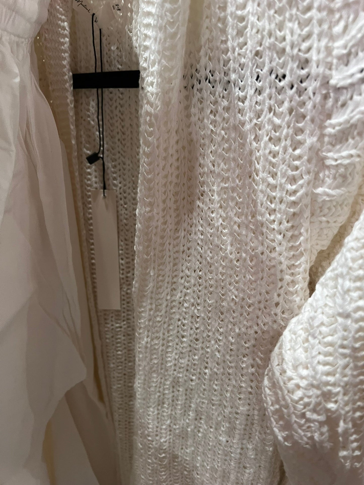 White Knitted Sweater