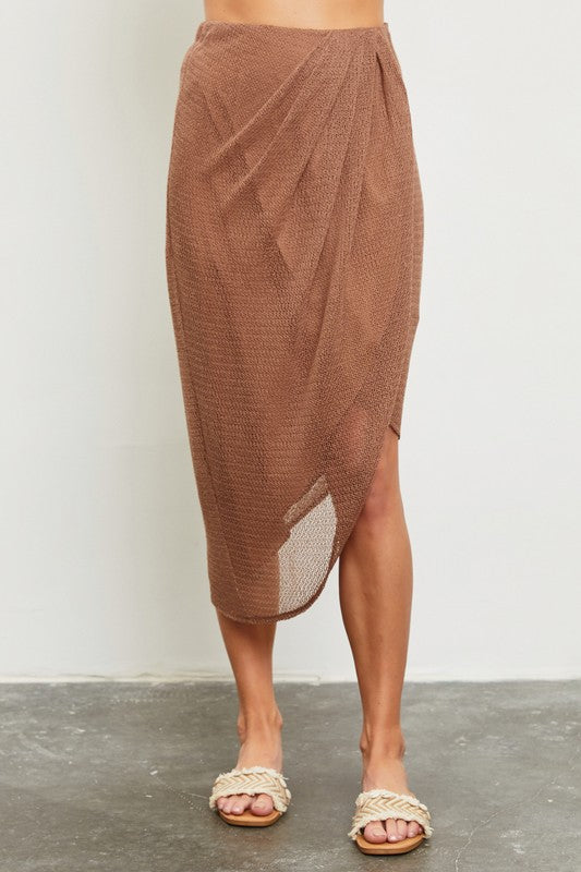 Brown Skirt